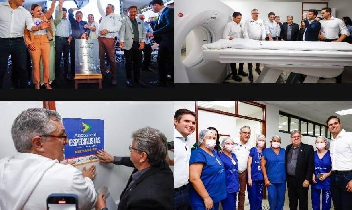 440 anos de João Pessoa: João Azevêdo inaugura Hospital da Mulher ao lado do ministro Alexandre Padilha e destaca estrut