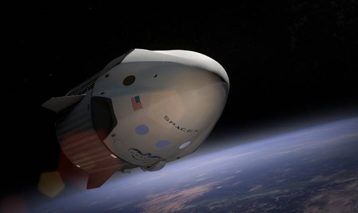 Cápsula Dragon da SpaceX chega à Estação Espacial Internacional