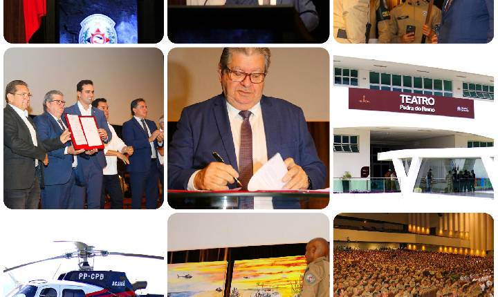 Durante sanção da nova Lei de Organização da PM, prefeito destaca segurança entre pilares do crescimento de João Pessoa