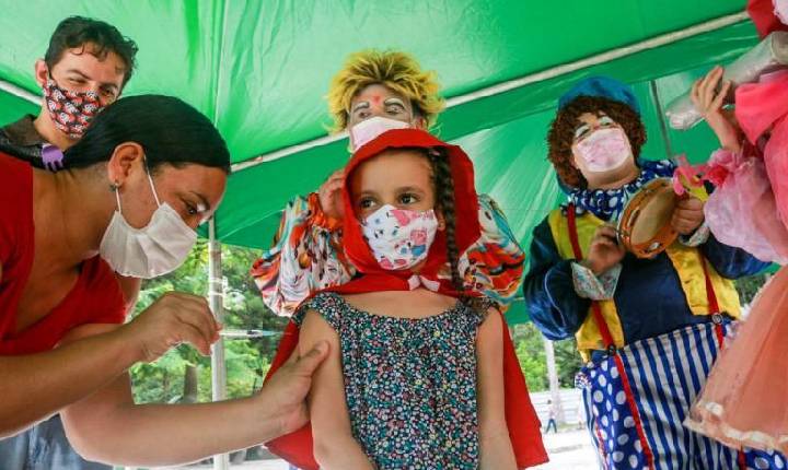 João Pessoa completa um ano de campanha contra a Covid-19 e avança na vacinação de crianças