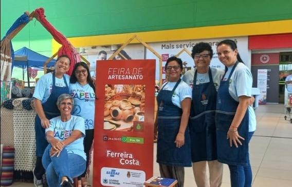 Artesãos participam de Feira de Artesanato no Ferreira Costa até o próximo domingo