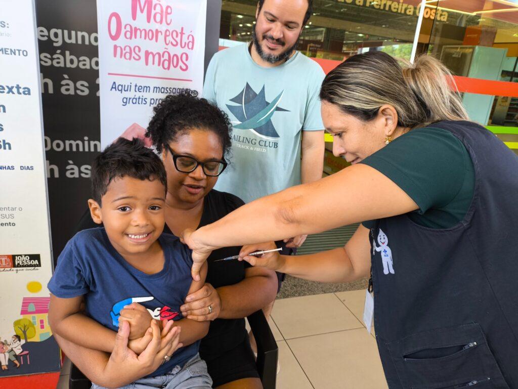 João Pessoa amplia vacinação contra Influenza para toda a população a partir de seis meses