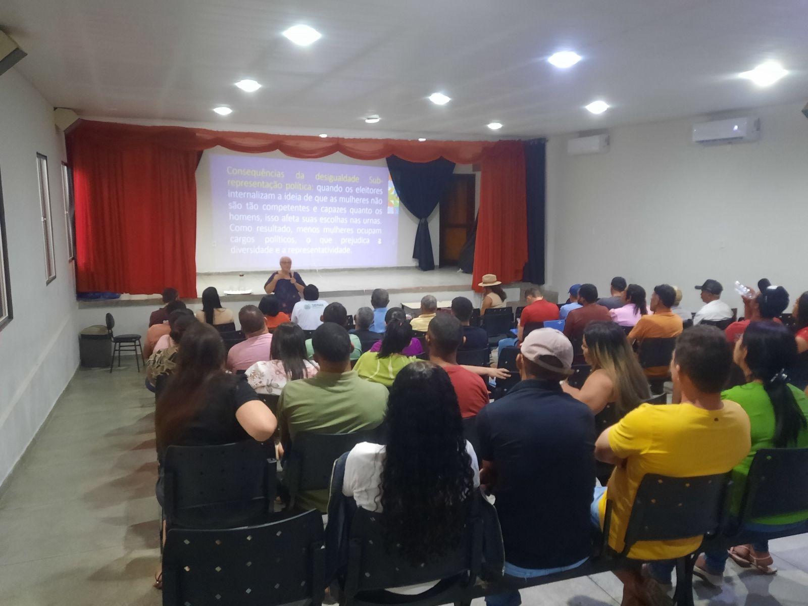 Sedap-PB realiza debate sobre o protagonismo das mulheres e as políticas públicas em Barra de São Miguel